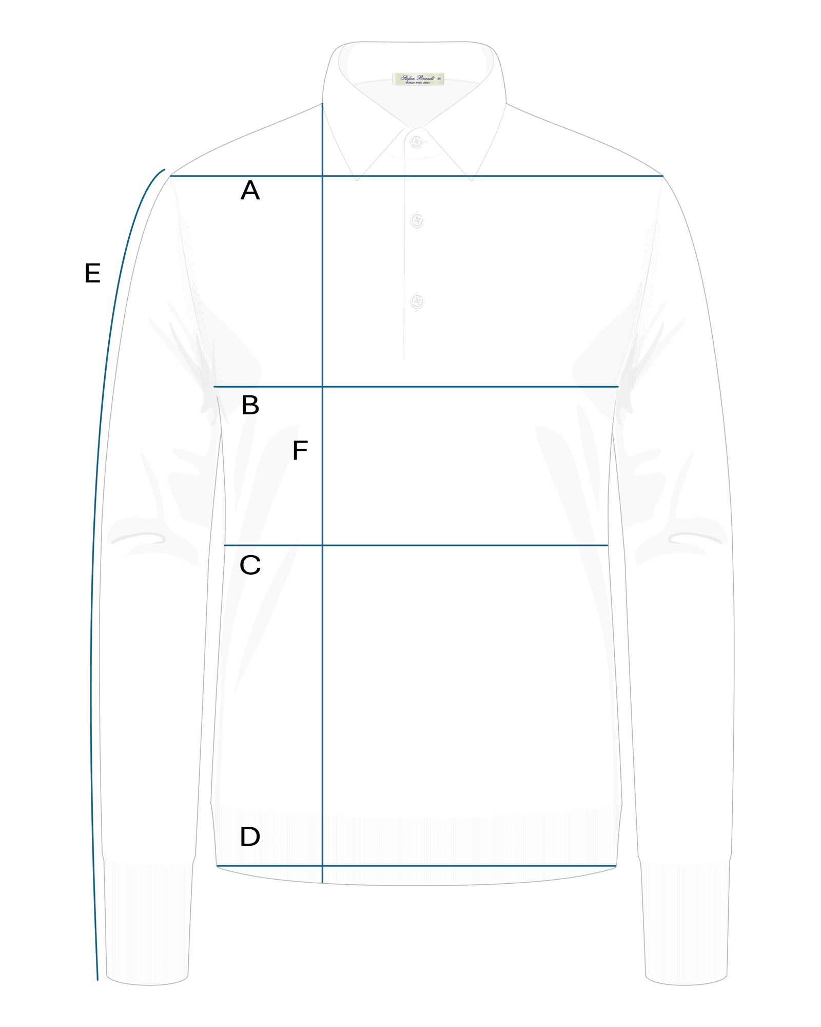 Measurement Points on the Garment – LUCA 3 CLA LA WV FF